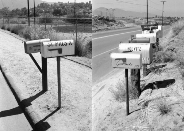 named mailboxes on roadside