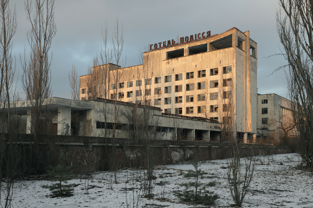 soviet era block chernobyl 