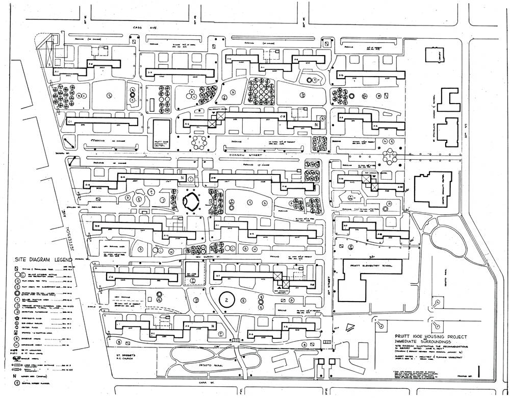 The plan for Pruitt-Igoe