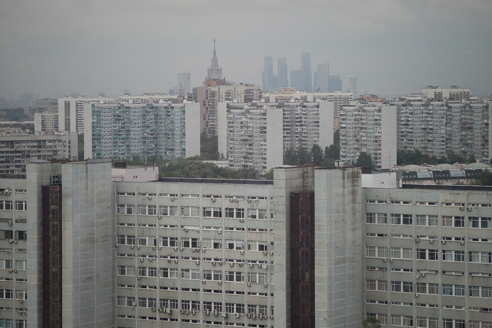 moscow skyline for Soviet Seasons