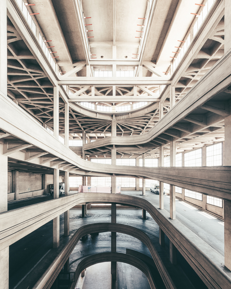 Lingotto the fiat factory Italy