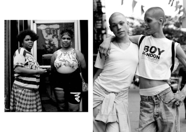 couple with boy london t shirt