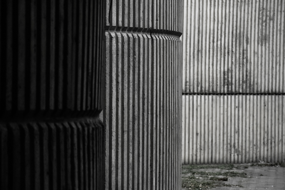 concrete brutalist detail skopje architect Janko Konstantinov
