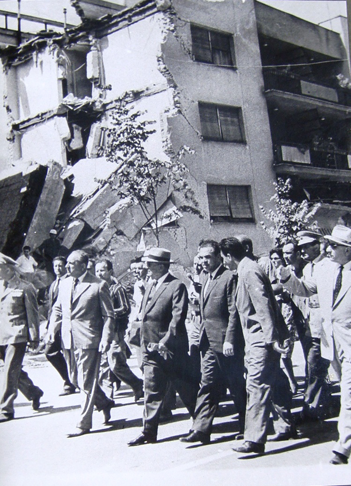 President Tito in Skopje 1963