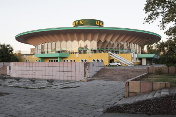 circular building soviet asia