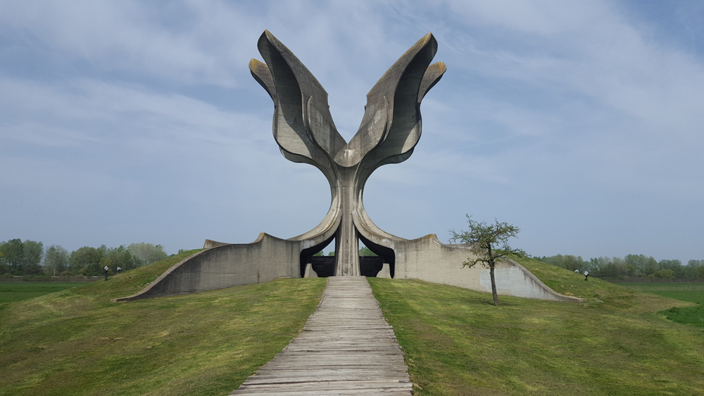 Jasenovac concentration camp memorial