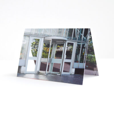 barbican conservatory doorway cut out card