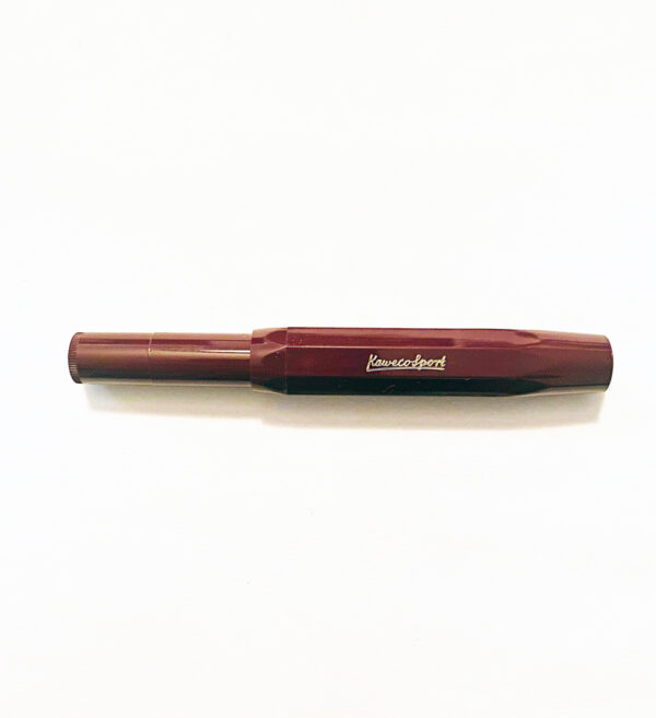 burgundy coloured rollerball