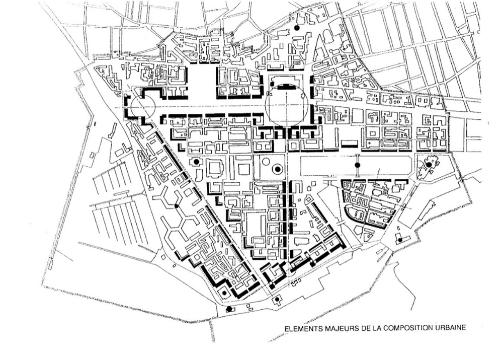 Main elements of the Urban Plan Figure One Le Havre, The City reconstructed by Auguste Perret; nomination of the Reconstructed Center of Le Havre on the World Heritage List