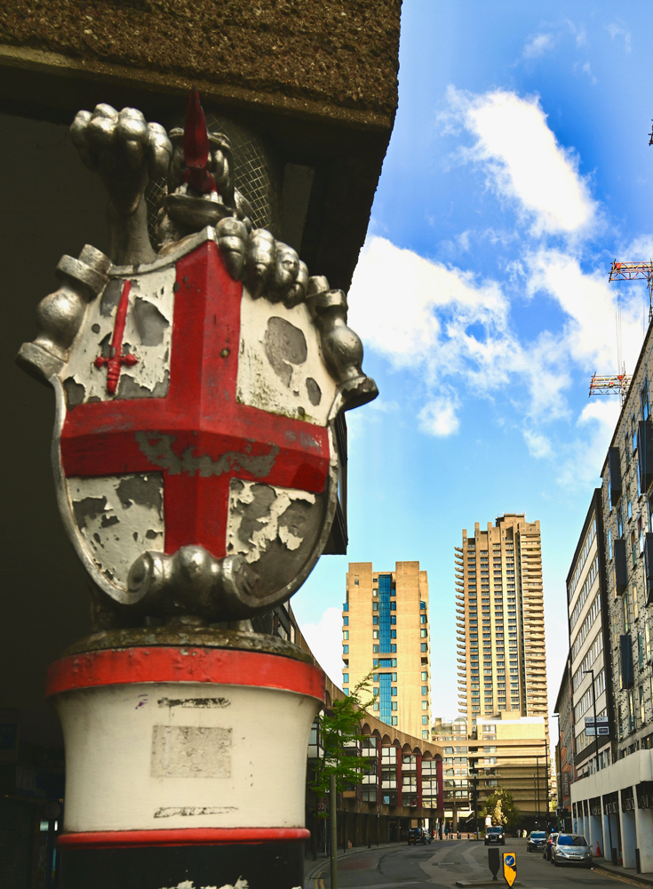 street view towards Barbican Station