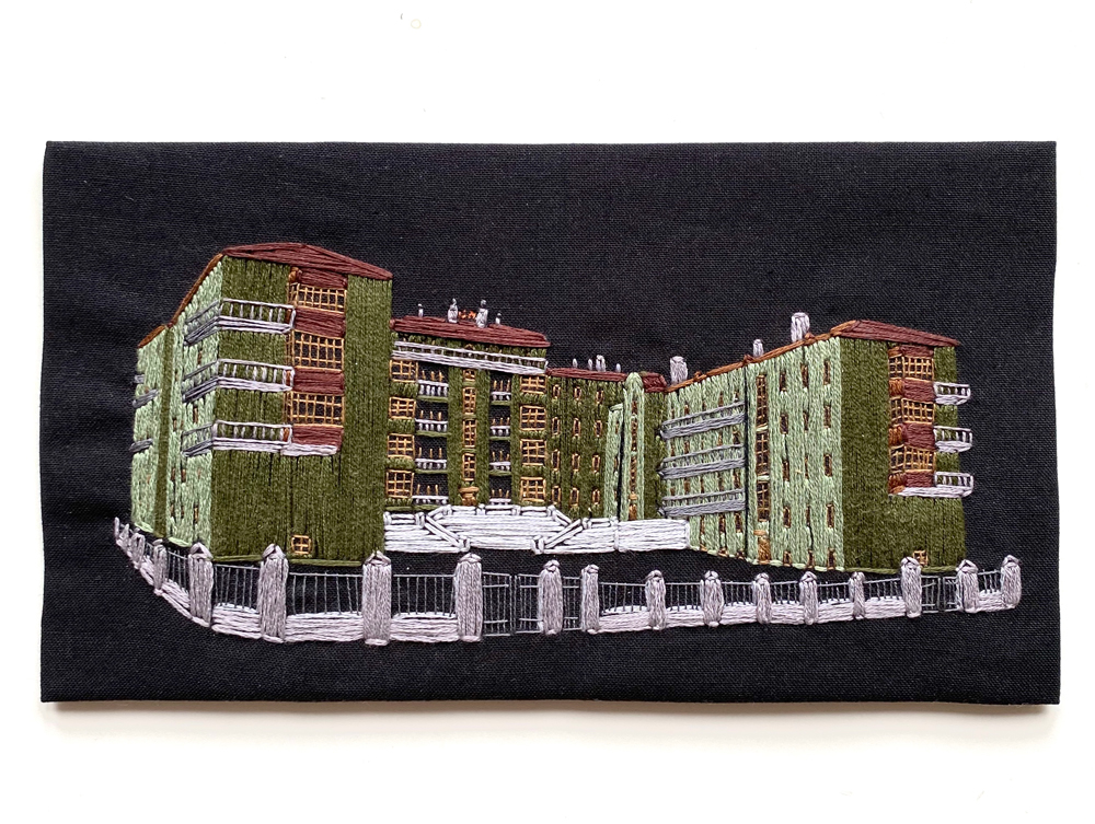 embroidery by Sasha Braulov