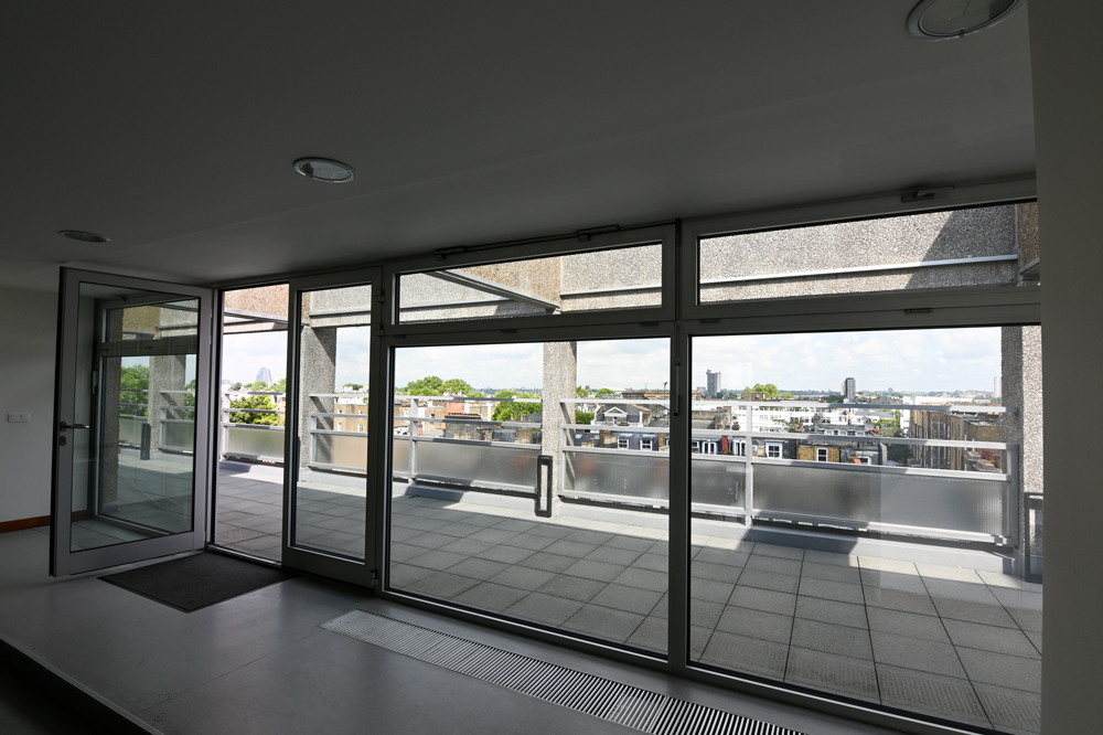 View towards Notting Hill from the Czech Embassy