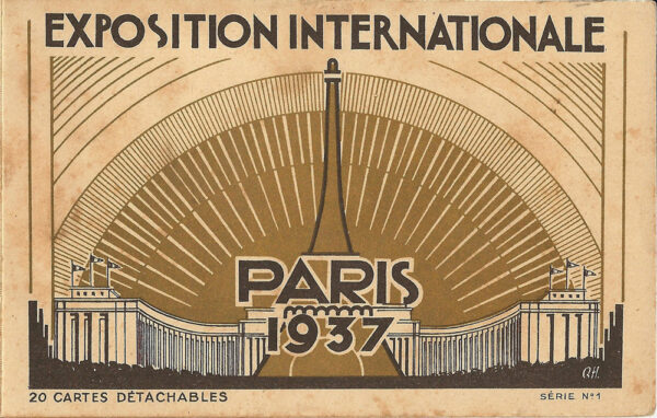Photo Vintage Exposition Universelle Paris 1937 - Tirage Argentique 7x11 Cm, Référence CP0589